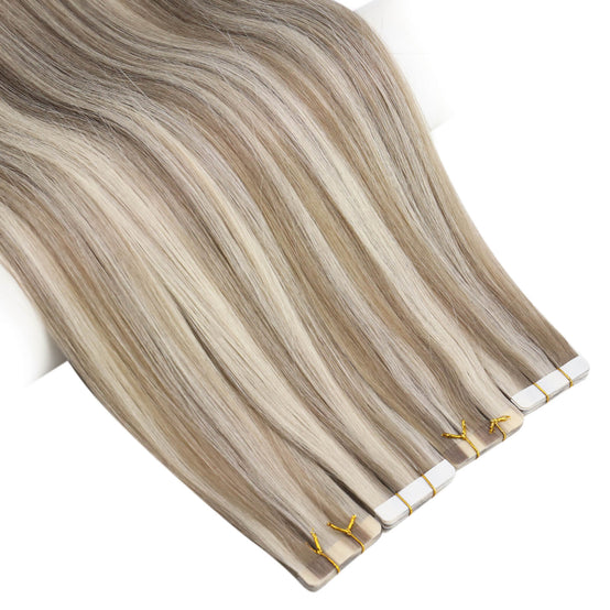 highlight tape in hair extensions