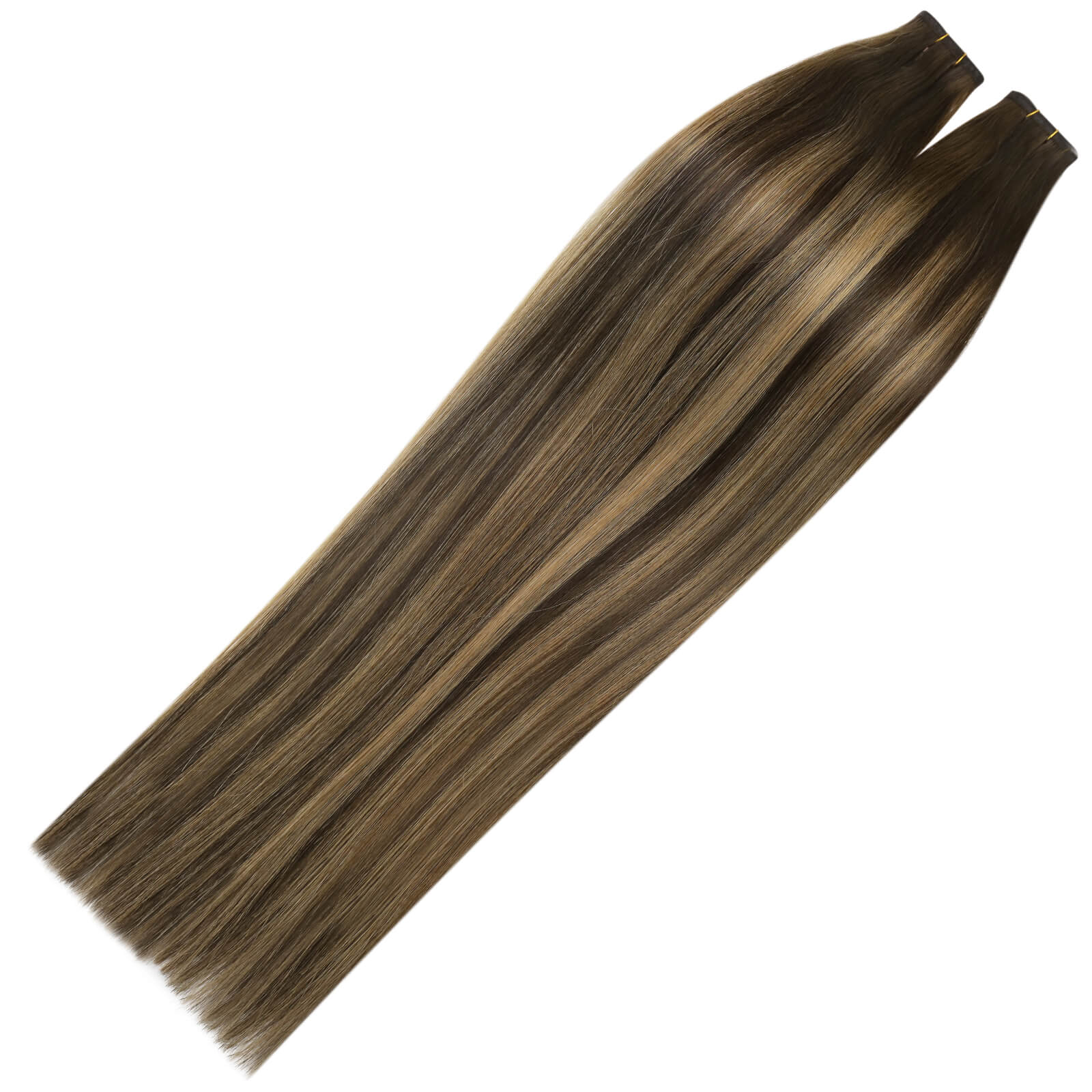 flat silk weft hair extensions #BM