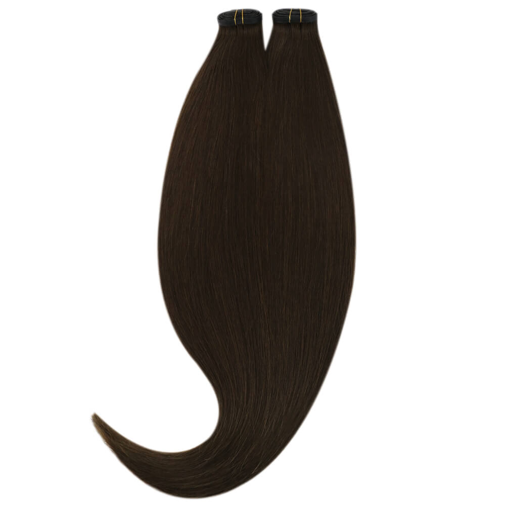 invisible human hair extensions for women