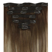 hair extensions clip on hair remy