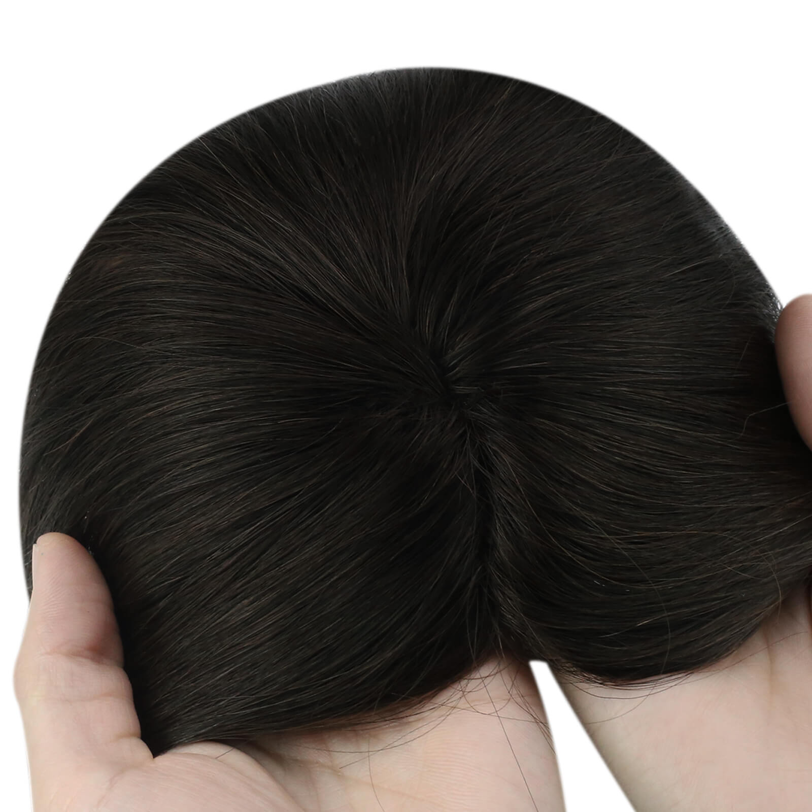 clip in human hair toppers off black remy human hair for thin hair