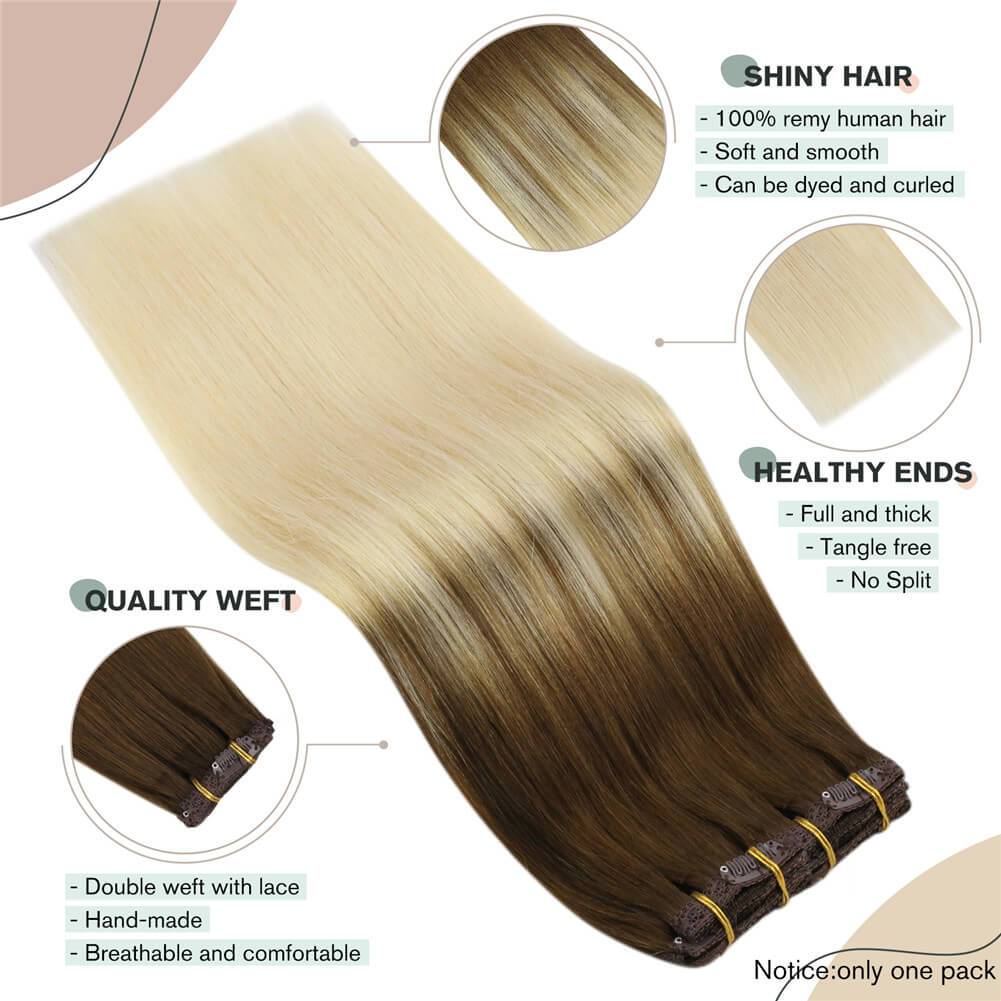 clip in human hair extensions for black women