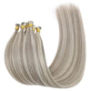 Hand-tied Real Human Hair Weft