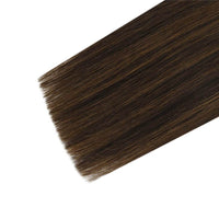 Double Weft Clip in Hair Extensions Thick Hair
