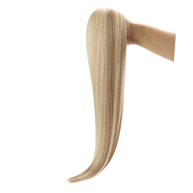 Invisible Seamless PU Injection Tape in Hair Extensions Blonde