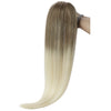 hand-tied hair weft for women