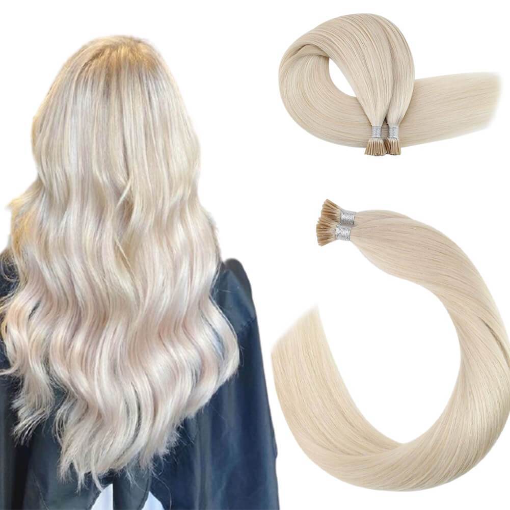 I Tip Keratin Human Hair Extensions 50Strands 100% Remy Human Hair