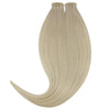 Virgin Hair Flat Silk Weft Hair Extensions Human Hair Weft #60