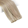 PU flat silk weft hair extensions