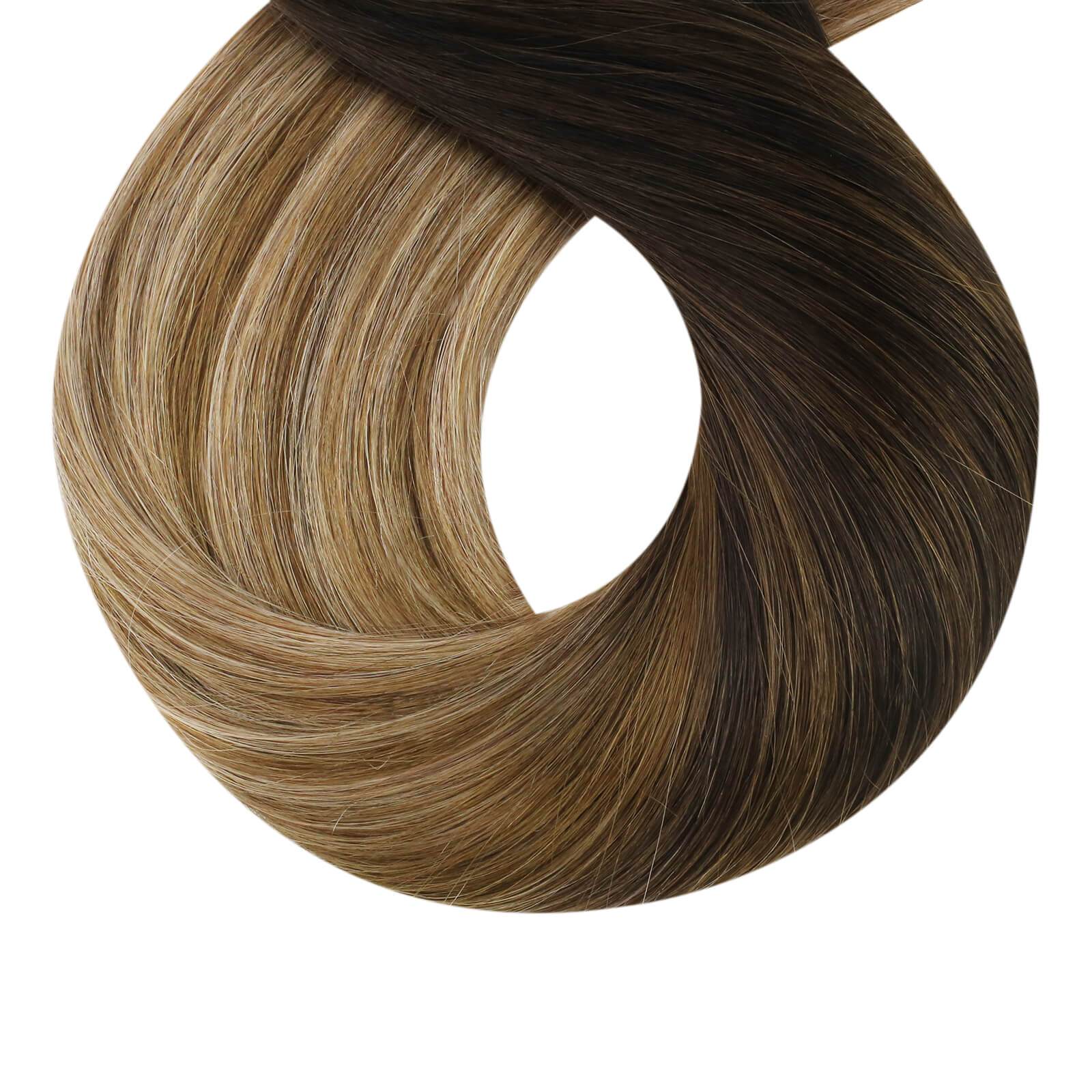 Virgin balayage ombre tape in hair extensions remy hair extensions