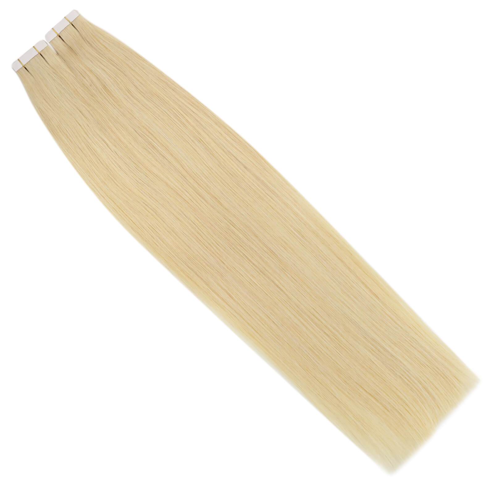 Blonde Hair Extensions Tape in Remy Hair