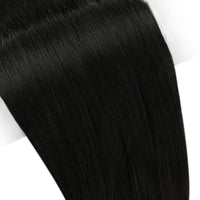 full cuticle virgin hand tied weft hair extensions for black hair