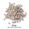 ugeat micro ring beads for micro bead weft hair blonde color