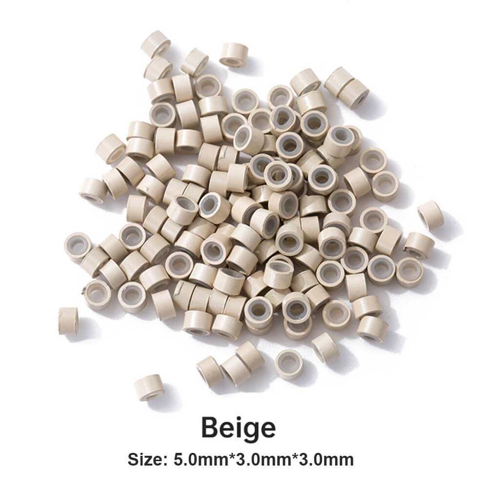 ugeat micro ring beads for micro bead weft hair blonde color