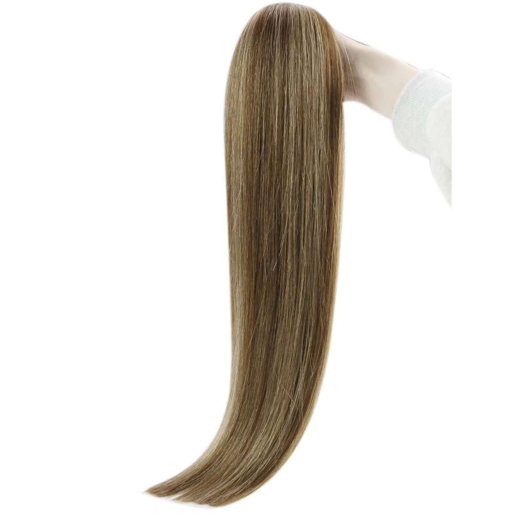 Virgin balayage ombre tape in hair extensions
