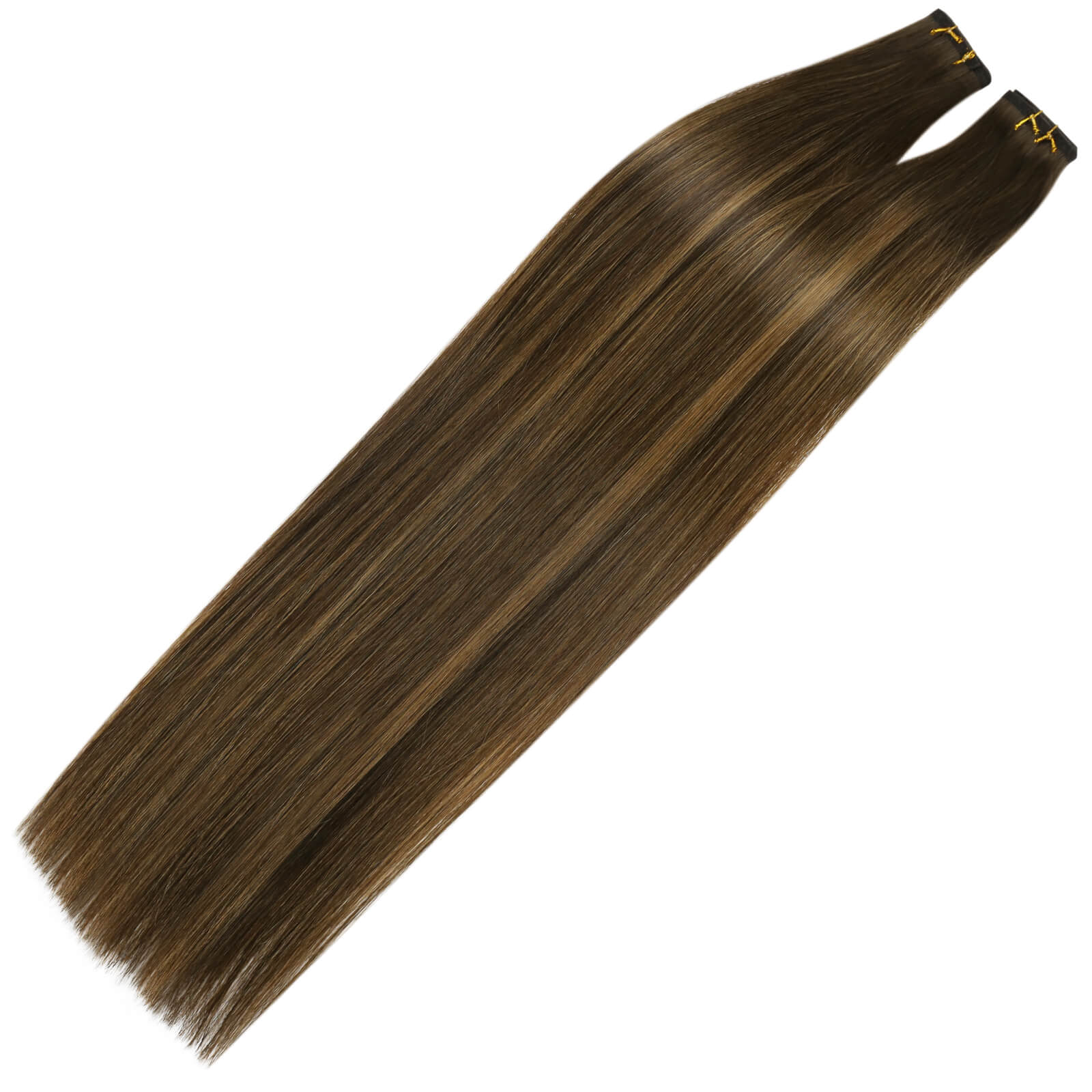 Weft Brazilian Virgin Human Hair Straight Flat Silk Weft