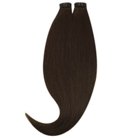 real flat weft human hair extensions