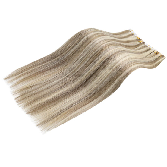 invisible highlight virgin tape in human hair