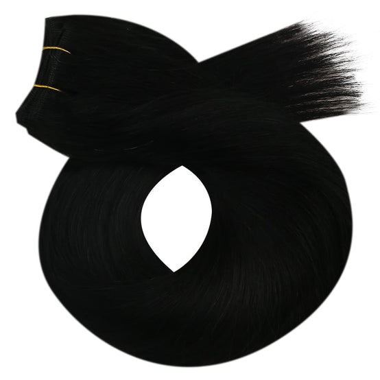 real hair sew in
